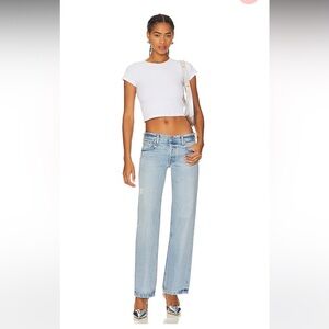 EB Denim Low Rise Baggy in Laguna size 27